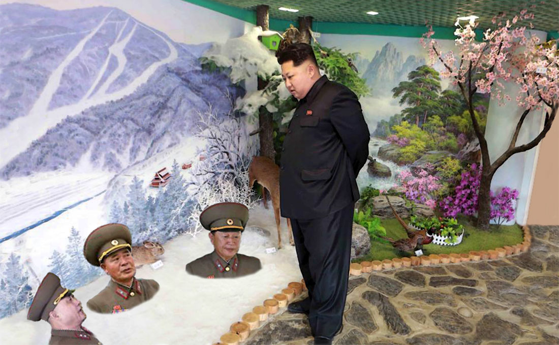 Kim Jong Un visits museum